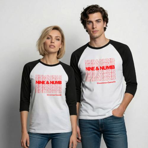 Bag Logo - Unisex Baseball T-Shirt