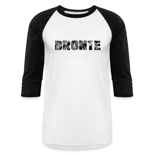Bronte Black - Unisex Baseball T-Shirt