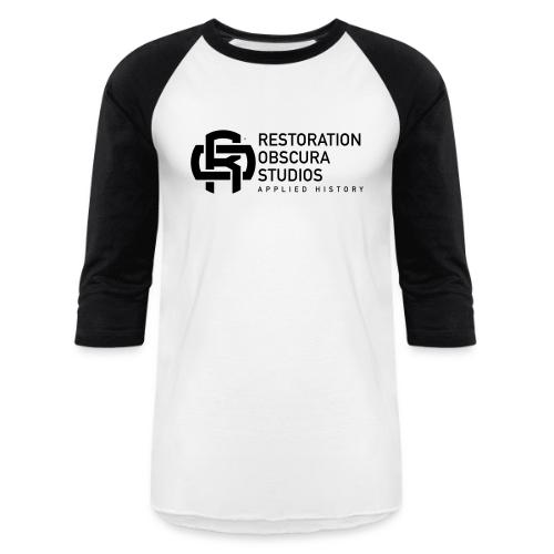 RO Studios: Applied History - Unisex Baseball T-Shirt