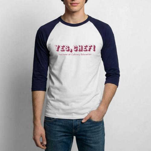 Yes, Chef! - Unisex Baseball T-Shirt