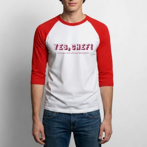 Yes, Chef! - Unisex Baseball T-Shirt