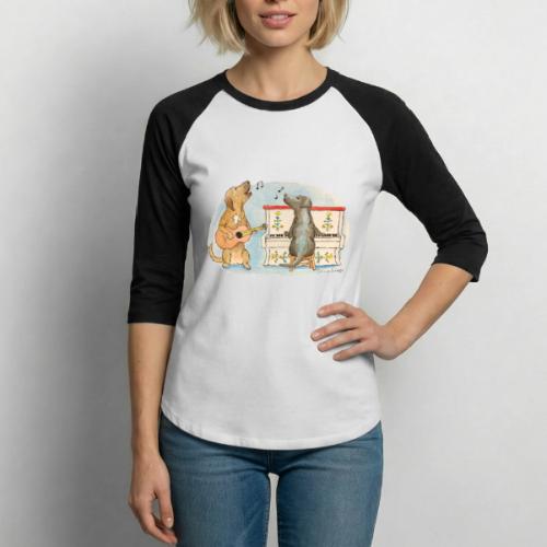 Lab & Hound Jam Session - Unisex Baseball T-Shirt