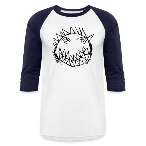 Spike Monster - Unisex Baseball T-Shirt