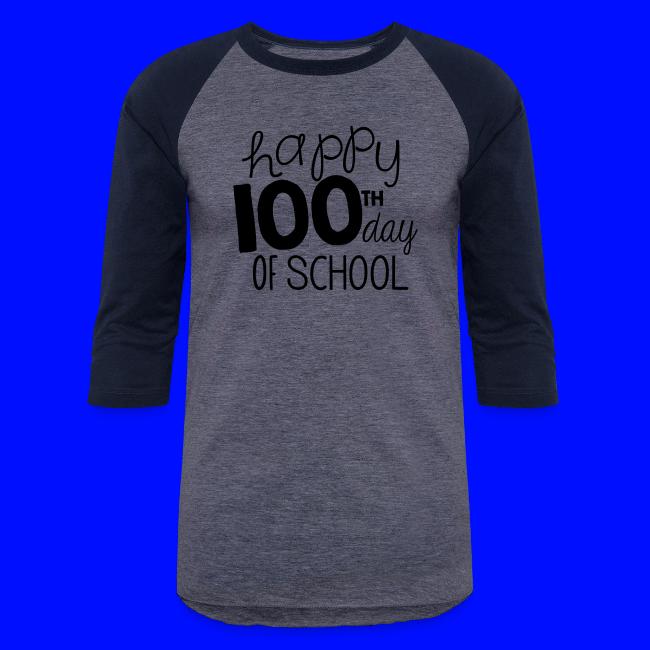 Happy 100th Day of School Chalk Teacher T-Shirt