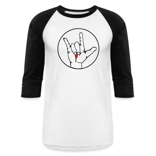Jesus loves you - Unisex Baseball T-Shirt