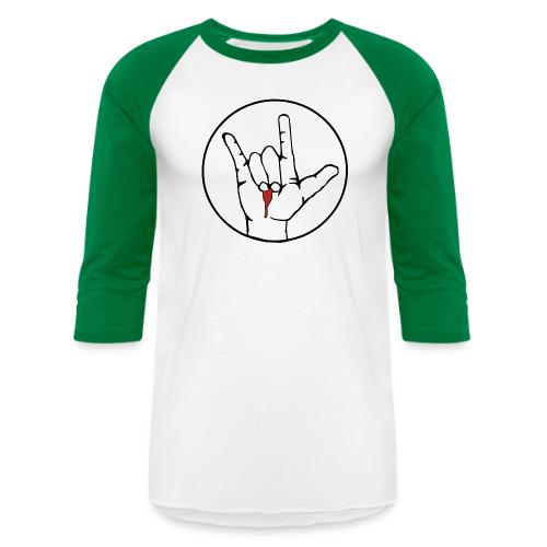 Jesus loves you - Unisex Baseball T-Shirt