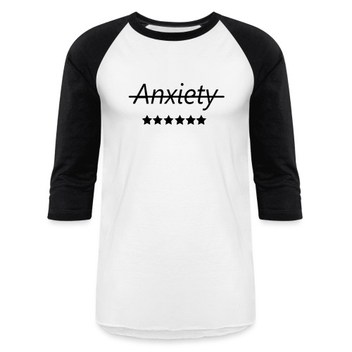 End Anxiety - Unisex Baseball T-Shirt