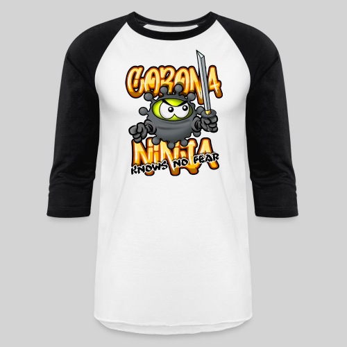 Corona Ninja - Unisex Baseball T-Shirt