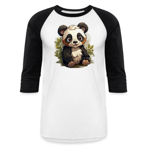 Charming Panda - Unisex Baseball T-Shirt