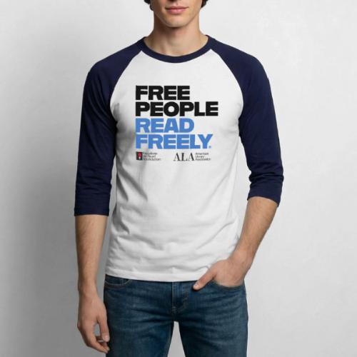 Free People Read Freely® - Unisex Baseball T-Shirt