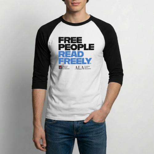Free People Read Freely® - Unisex Baseball T-Shirt