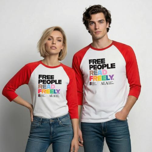 Free People Read Freely® - Unisex Baseball T-Shirt
