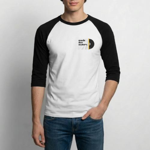 MUSIC THAT MATTERS #2 - ALAN CROSS - Unisex Baseball T-Shirt