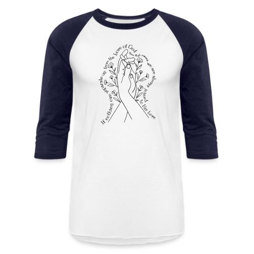 Joined to God's Love - Unisex Baseball T-Shirt