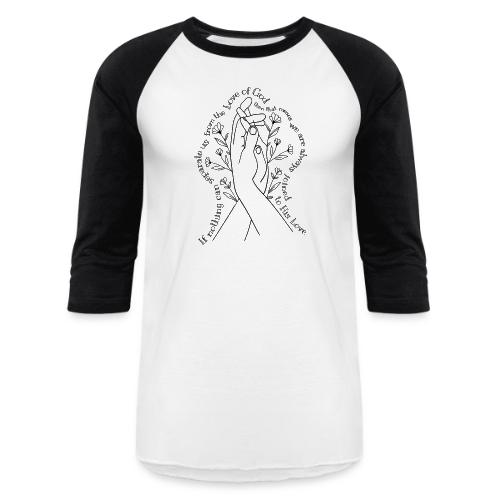 Joined to God's Love - Unisex Baseball T-Shirt