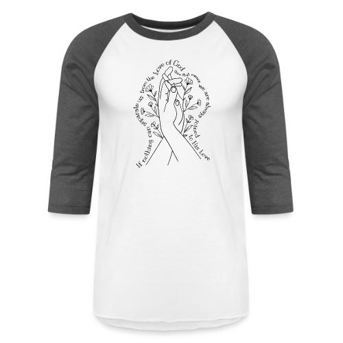 Joined to God's Love - Unisex Baseball T-Shirt