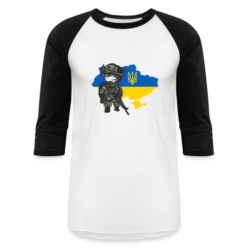 Warrior Cat - Unisex Baseball T-Shirt