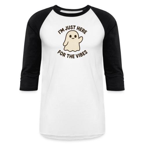 Playful Ghost Vibes - Unisex Baseball T-Shirt