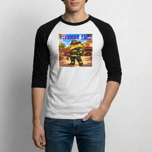 Fireman Taco - Unisex Baseball T-Shirt