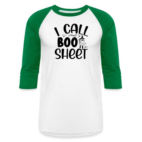 I call boo sheet - Unisex Baseball T-Shirt