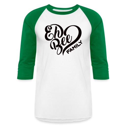 EhBeeBlackLRG - Unisex Baseball T-Shirt
