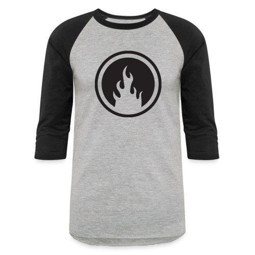 RC flame black - Unisex Baseball T-Shirt