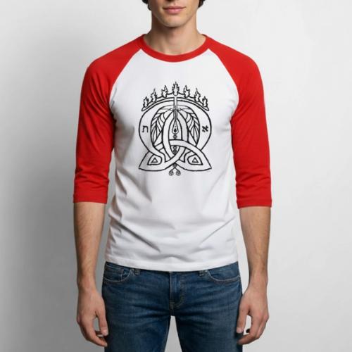 Alpha Omega Trinity - Unisex Baseball T-Shirt