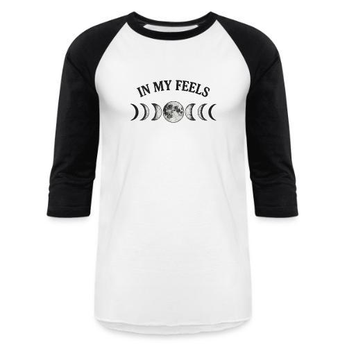 Moon Phase Feels - Unisex Baseball T-Shirt