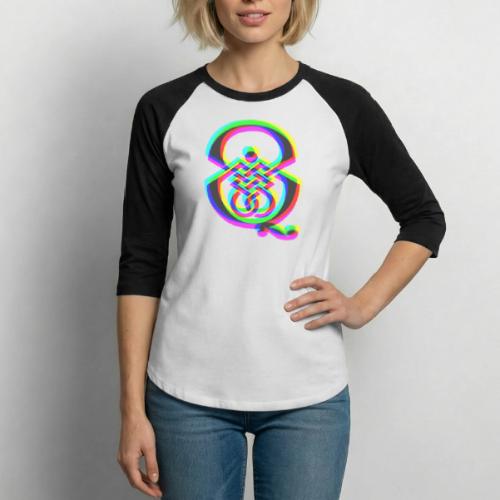 cmyk qcpb - Unisex Baseball T-Shirt