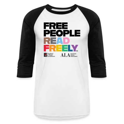 Free People Read Freely Pride - Unisex Baseball T-Shirt