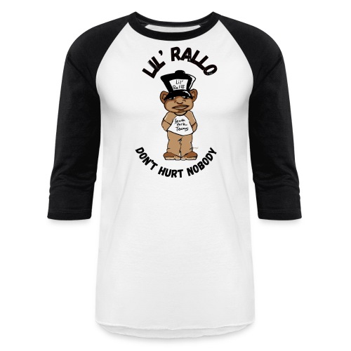 Lil' Rallo Tan Circle Vibe - Unisex Baseball T-Shirt