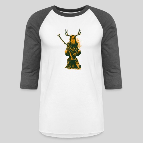 Leshy Green/Yellow - Unisex Baseball T-Shirt