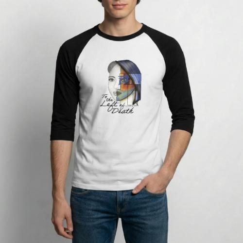 To the Left of Death - Unisex Baseball T-Shirt