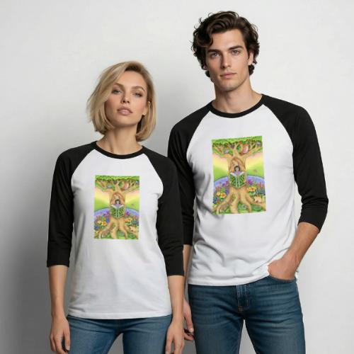 Tree Spirit - Unisex Baseball T-Shirt