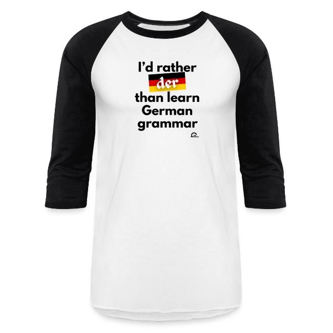 I'd rather "der"