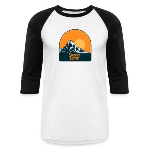 Adventure Summer Camp - Unisex Baseball T-Shirt