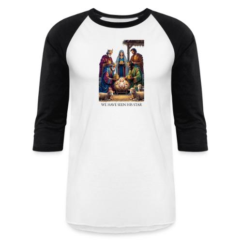 Three Wise Men T-Shirt - Unisex Baseball T-Shirt