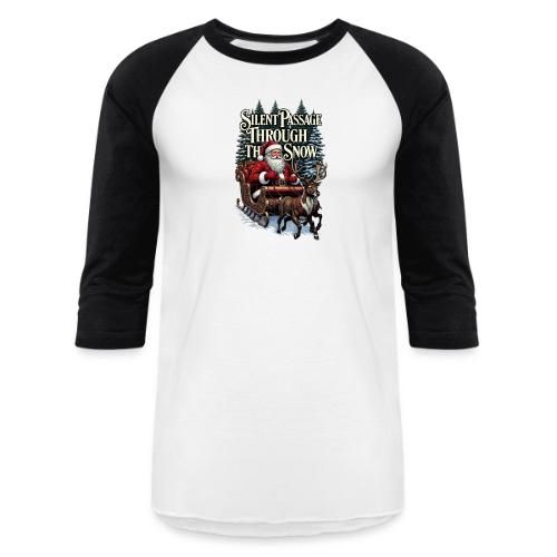 Nostalgic Santa T-Shirt - Unisex Baseball T-Shirt