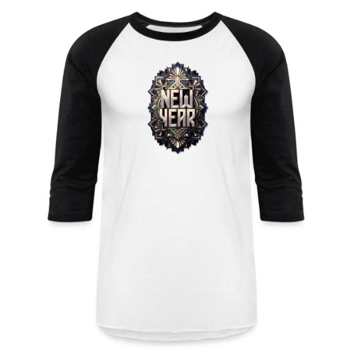 Evergreen New Year T-Shirt - Unisex Baseball T-Shirt