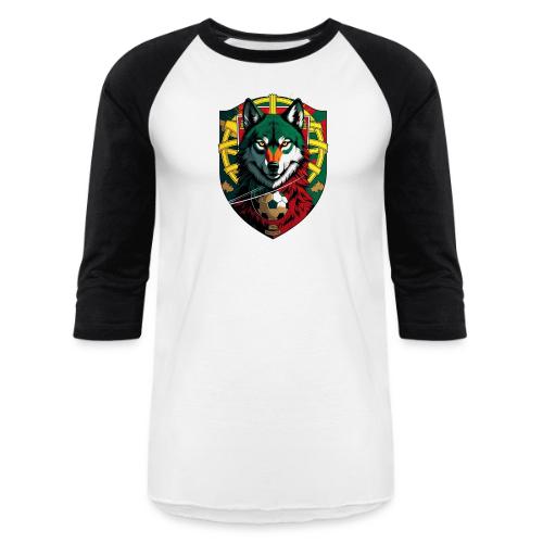 Portugal Iberian Wolf Soccer T Shirt,Football Gift - Unisex Baseball T-Shirt
