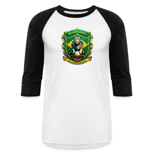 Brazil Jaguar Glory Tee, Brazilian Pride Gift - Unisex Baseball T-Shirt