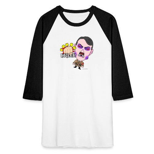 Punch Hitler! - Unisex Baseball T-Shirt