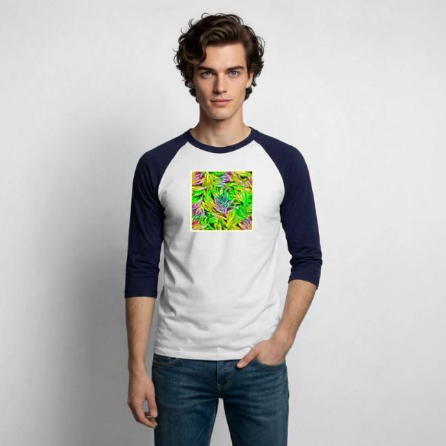 Vibrant Plant Strokes Design