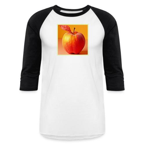 Golden Peach Perfection Design - Unisex Baseball T-Shirt