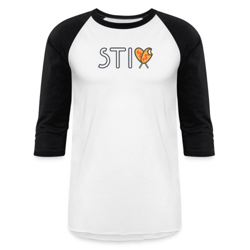 STIX Logo - Unisex Baseball T-Shirt