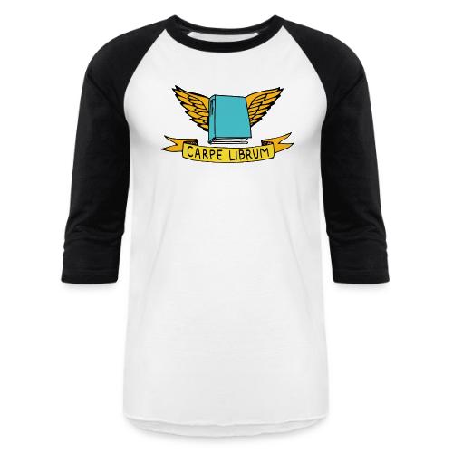 Carpe Librum - Unisex Baseball T-Shirt