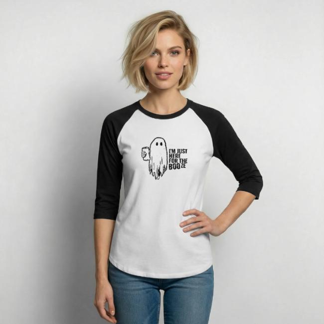 I'm Just Here for the BOOze - Black Ink