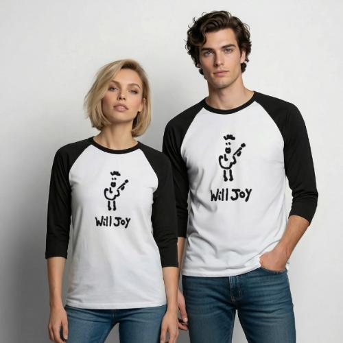 Will Joy - Unisex Baseball T-Shirt