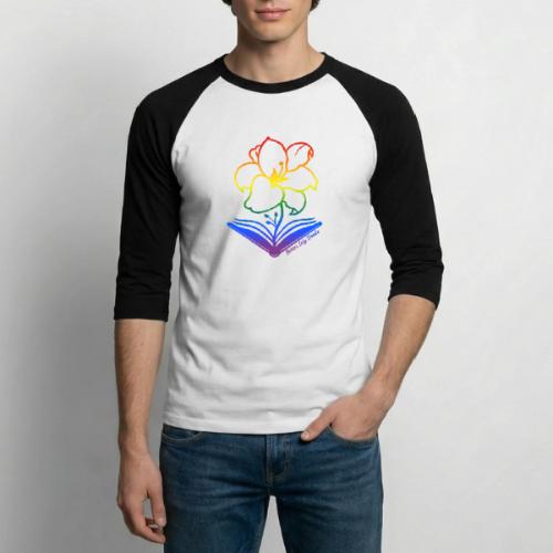Bitter Lily Books - Pride - Unisex Baseball T-Shirt