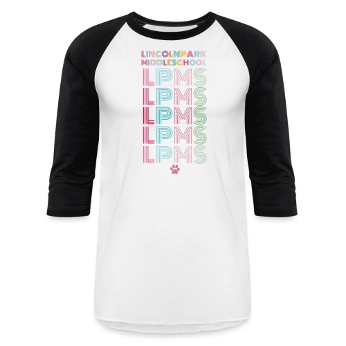 LPMS Rainbow - Unisex Baseball T-Shirt